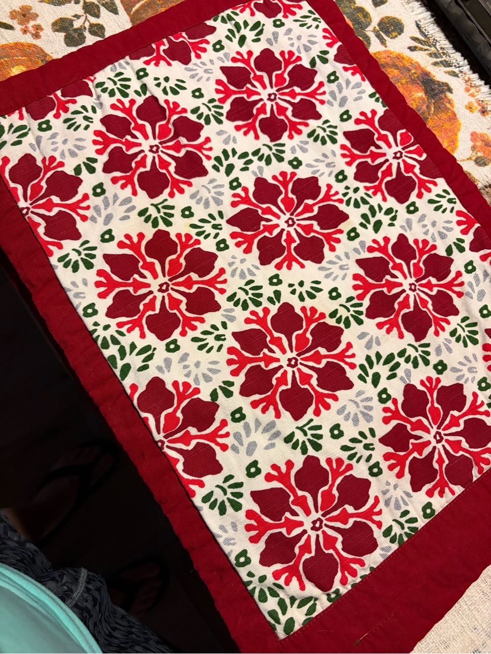 Target Red and Green placemats (3)